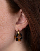 Baby Fleurette Earrings - Tortoiseshell
