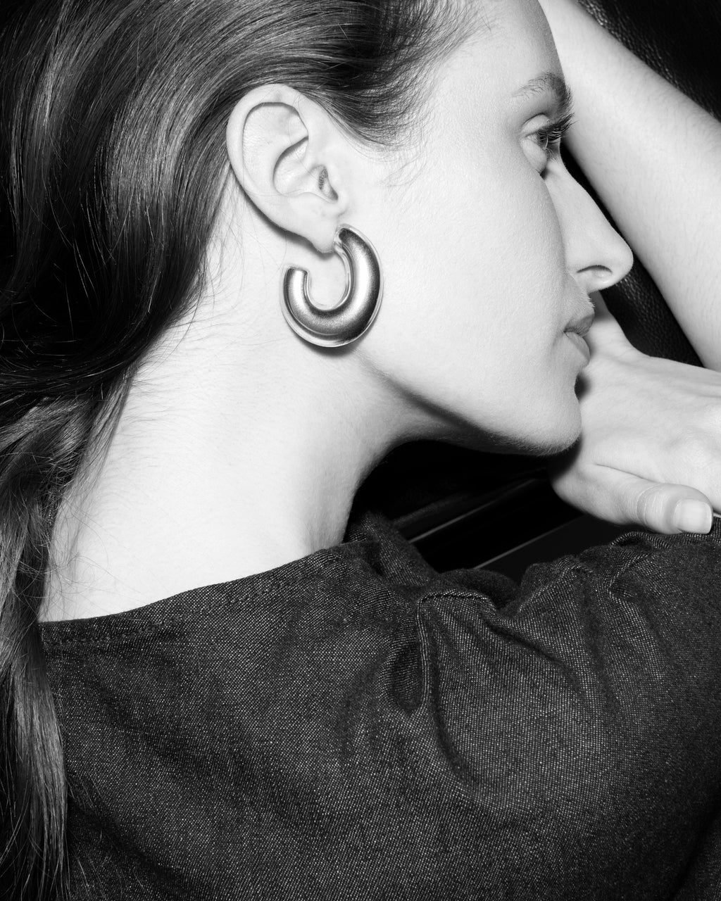 Boucles D'Oreilles Bulle - Doré