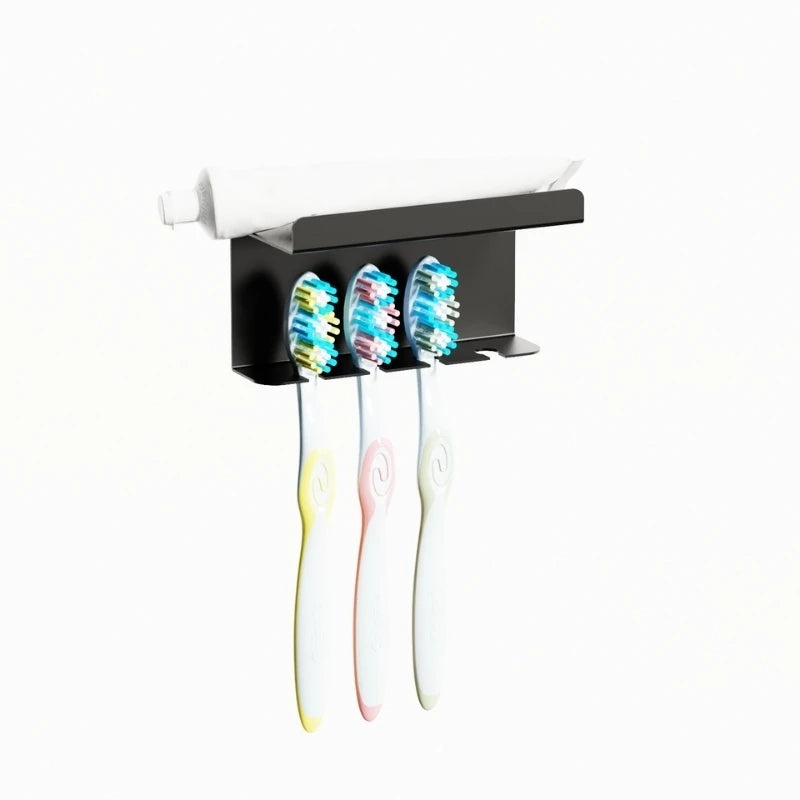 Porte Brosse À Dent Eclatant - Noir