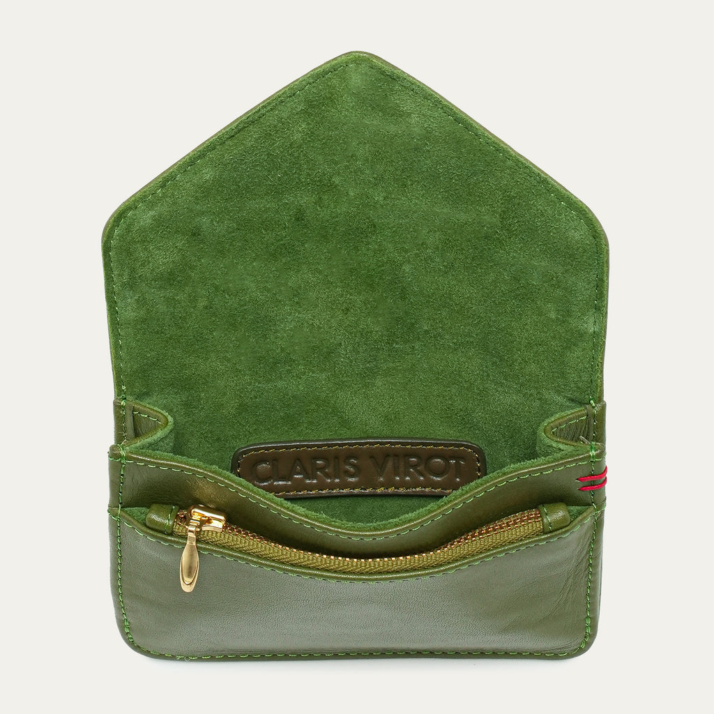 Porte Cartes Alex Cuir Nappa Romarin