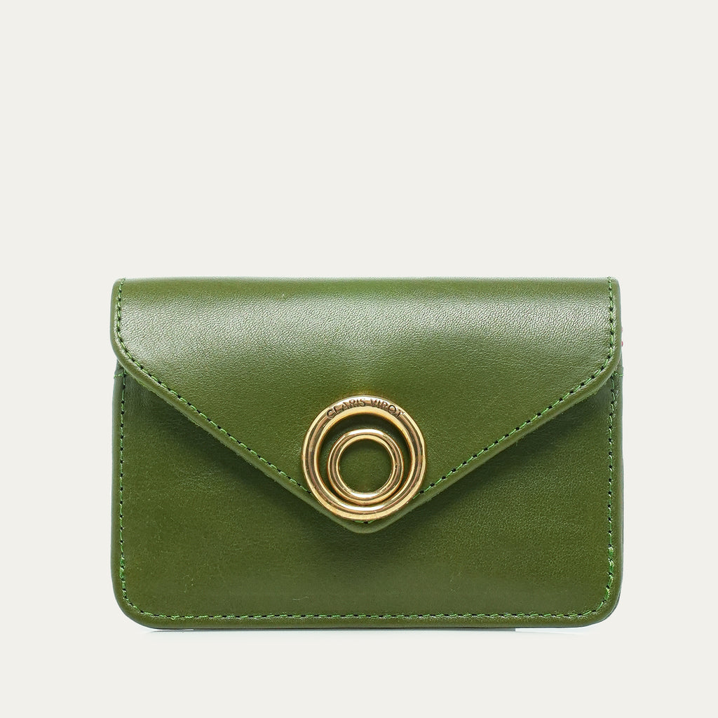 Porte Cartes Alex Cuir Nappa Romarin