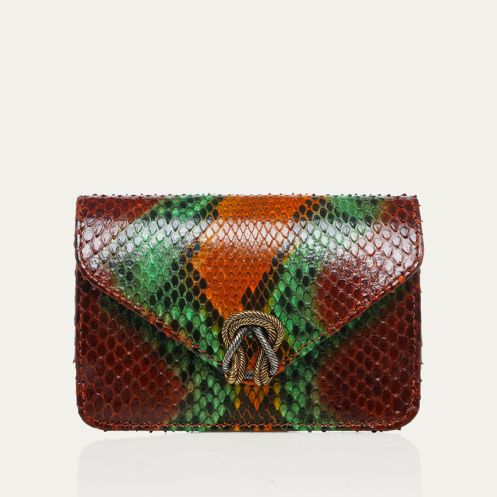 Porte Cartes Alex Python Oasis