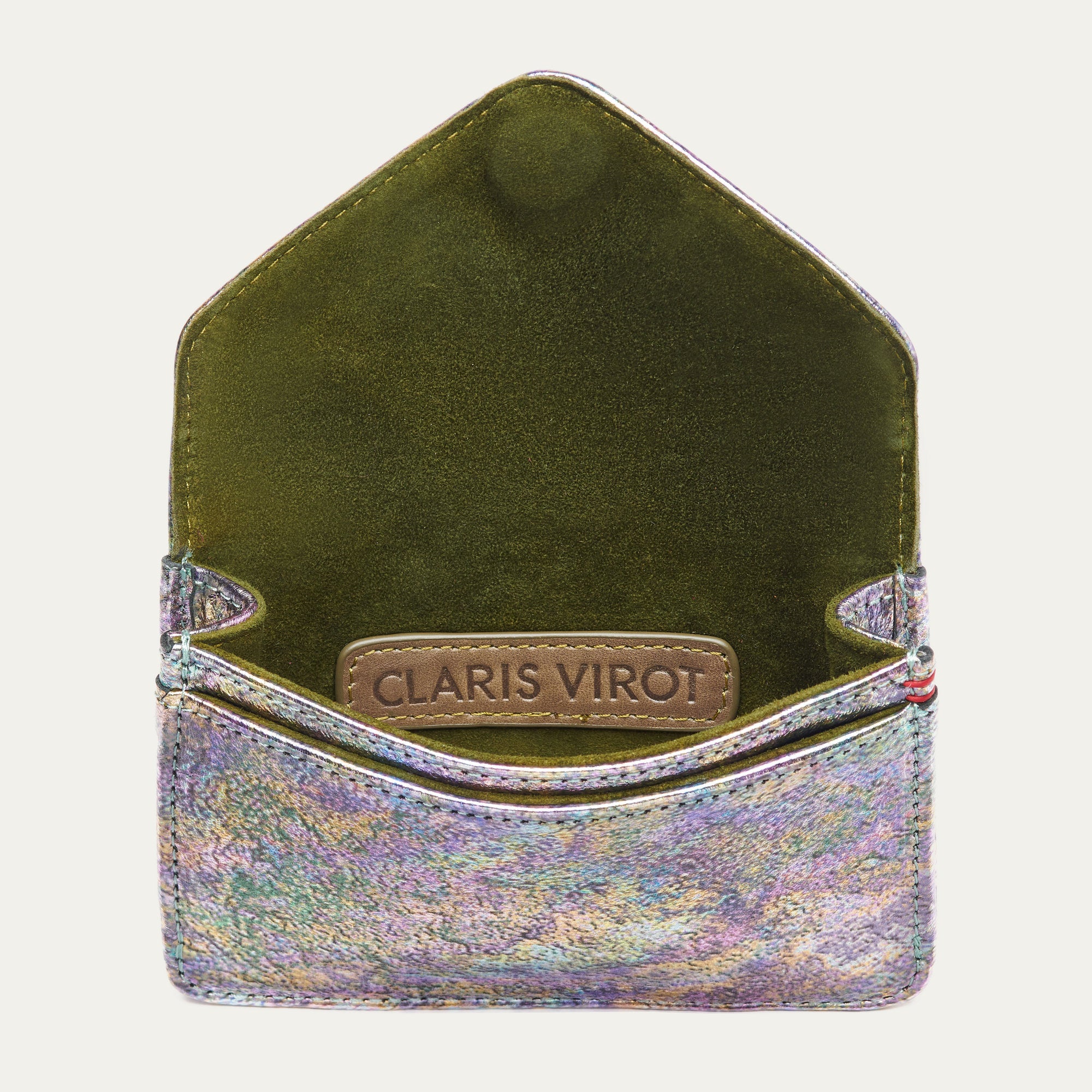 Porte Cartes Cuir Alex Metallise Essence