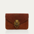 Porte Cartes Cuir Alex Veau Velours Sekhmet