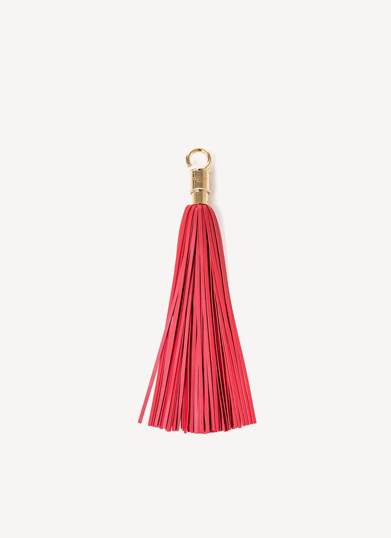 Balmain - Porte Clés En Cuir - Red - Femme