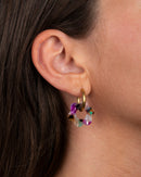 Baby Fleurette Earrings - Confetti