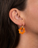 Baby Fleurette Earrings - Clementine