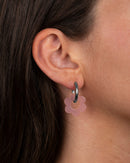 Baby Fleurette Earrings - Pale Pink