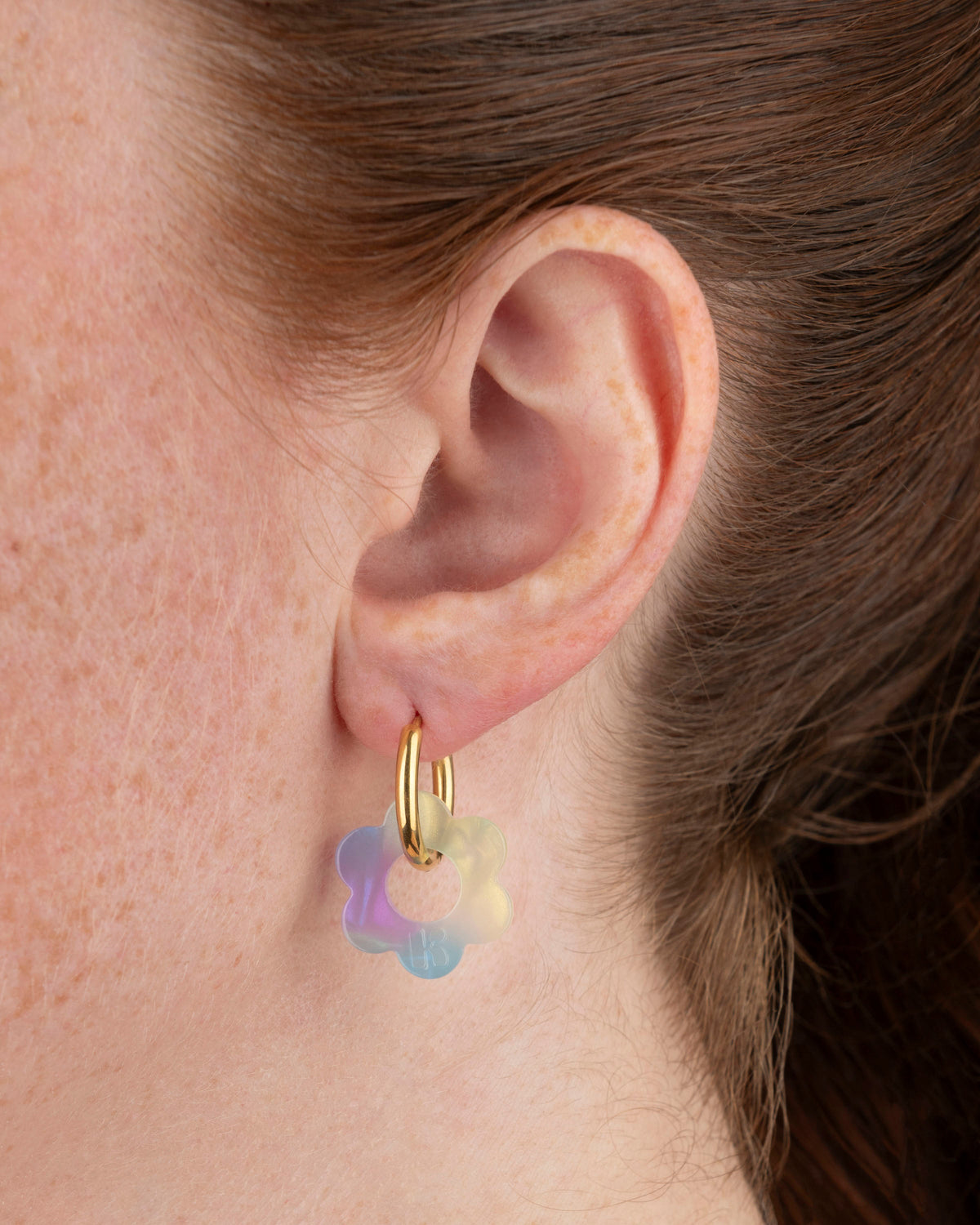 Boucles D'Oreilles Baby Fleurette - Sirène