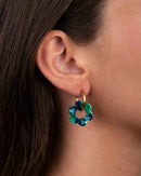 Pendientes Fleurette Bebé - Verde