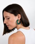 Boucles D'Oreilles Ginza - Vert