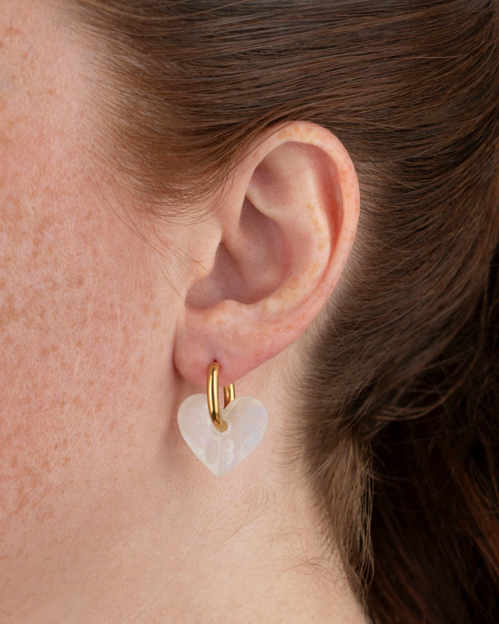 Boucles D'Oreilles Lova Lova - Irisé Blanc