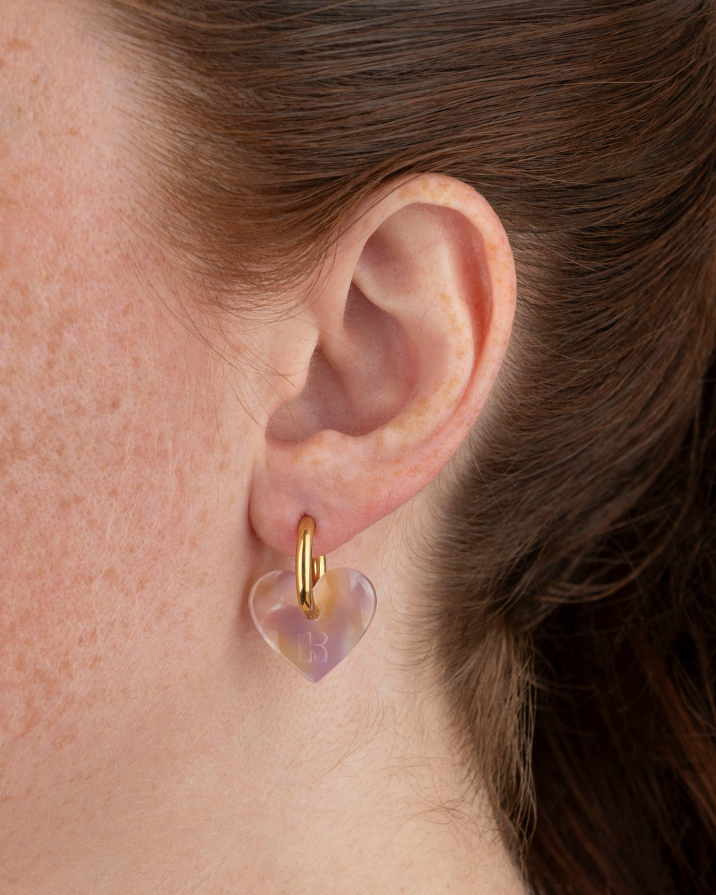 Boucles D'Oreilles Lova Lova - Rose Orangé