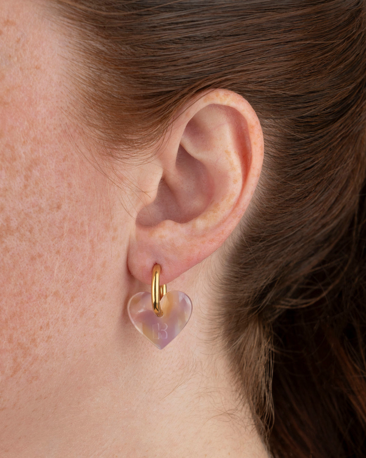 Boucles D'Oreilles Lova Lova - Rose Orangé