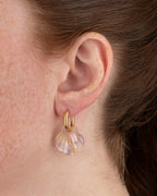 Boucles D'Oreilles Baby Mermaid - Rose Orangé