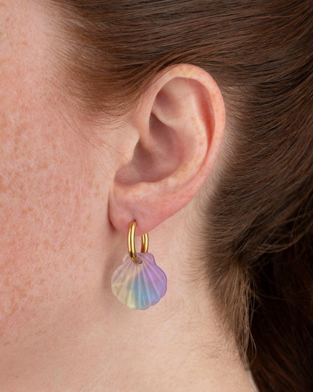 Boucles D'Oreilles Donuts - Sirène