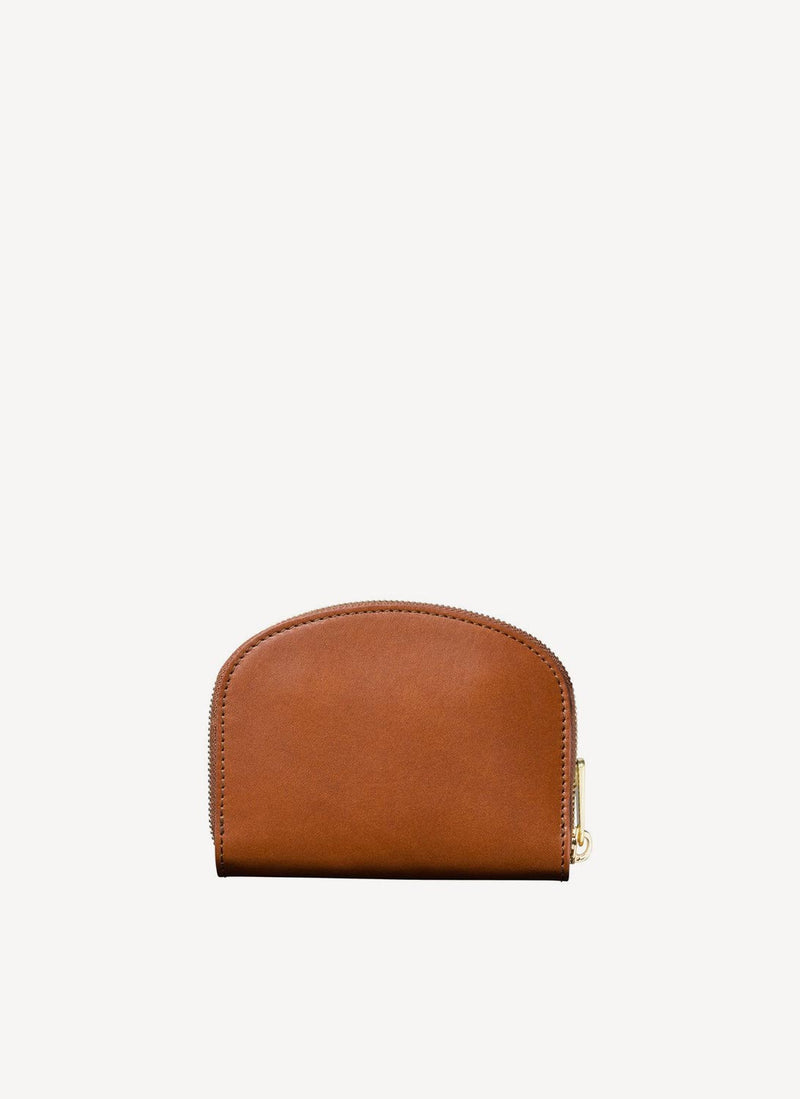 A.P.C. - Porte-Monnaie Demi-Lune - Light Brown - Femme