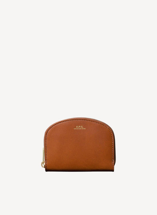 A.P.C. - Porte-Monnaie Demi-Lune - Light Brown - Femme