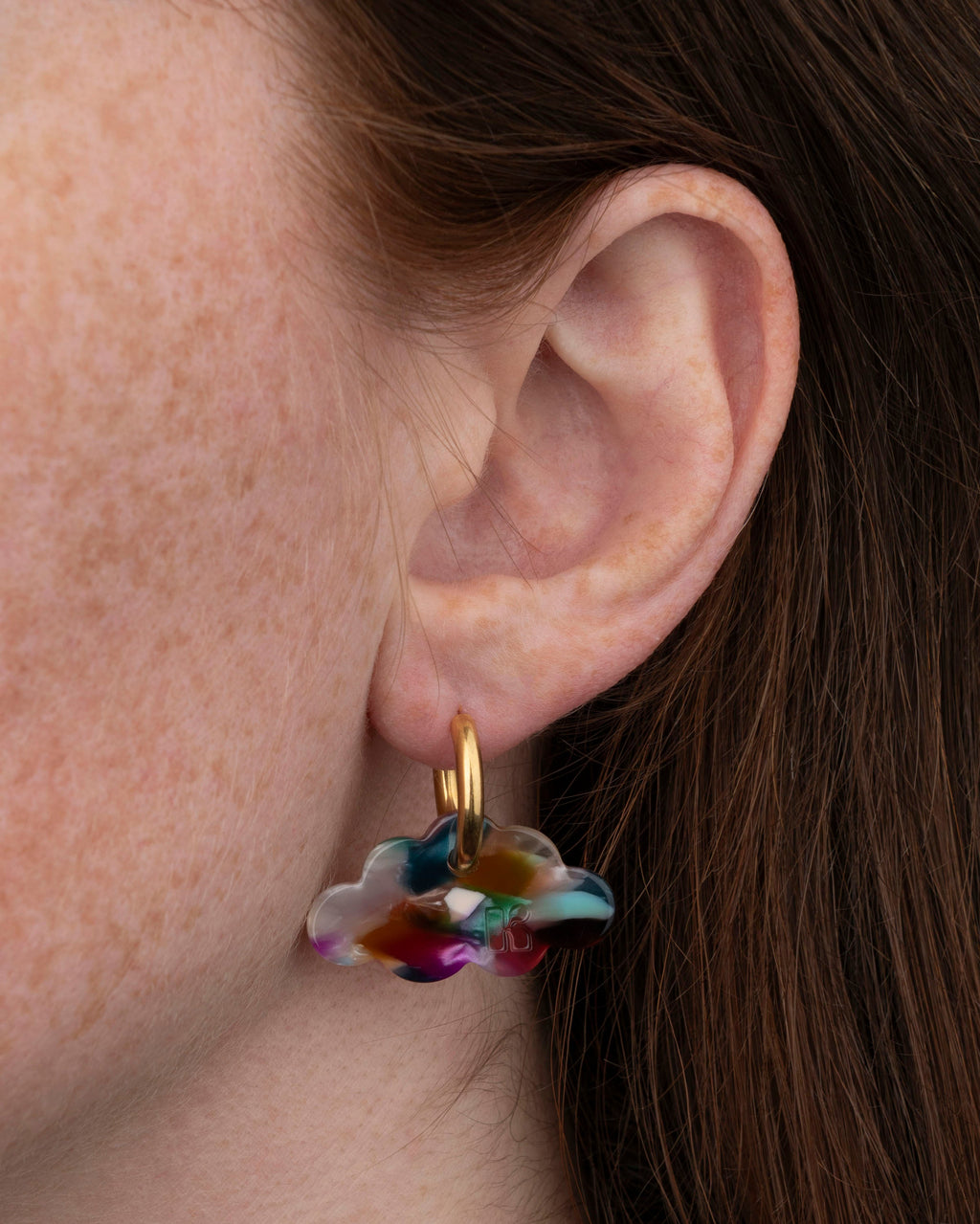 Boucles D'Oreilles Nuage - Confettis