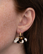 Boucles D'Oreilles Nuage - Latte