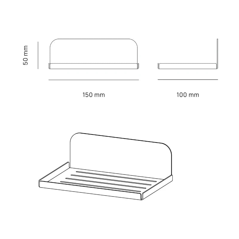 Porte Savon Solide Le Moussant - Crème