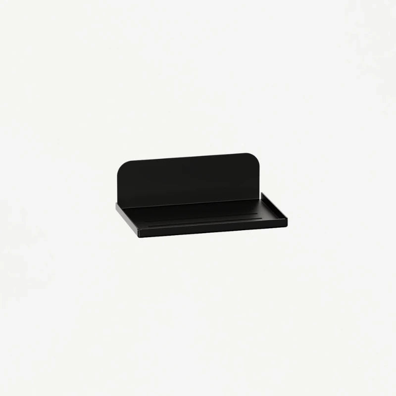 Le Moussant - Porte-Savon Mural - Acier - Blanc Brillant