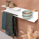 Porte Serviette Le Délicat - Blanc Brillant