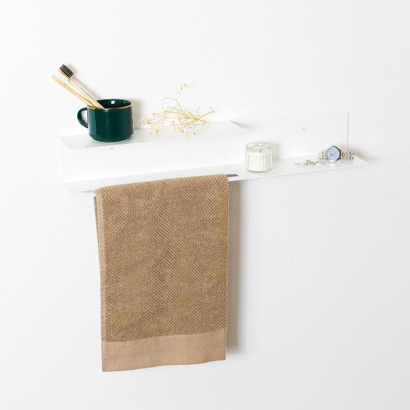 Porte Serviette Le Délicat - Blanc Brillant