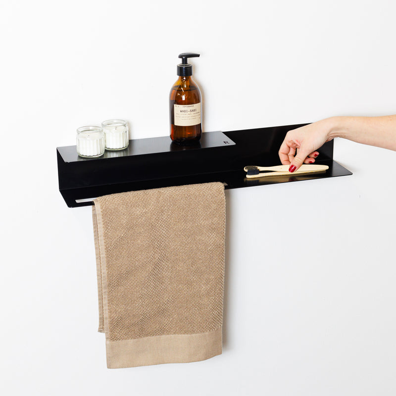 Porte Serviette Le Délicat - Noir