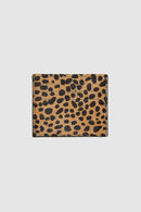 The Minis Cheetah Leather Card Case