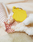 2X Shell Key Chain - Pink & Yellow