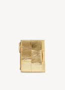 Bottega Veneta - Portefeuille Cassette - Gold - Femme