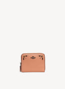 Coach - Portefeuille En Cuir Grainé - Dark Blush - Femme