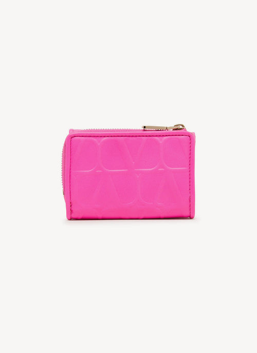 Valentino - Portefeuille Trifold - Pink - Femme