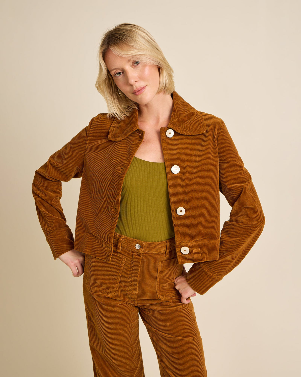 Veste Daisy Camel
