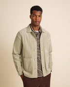 Veste Worker Côtelé Sauge