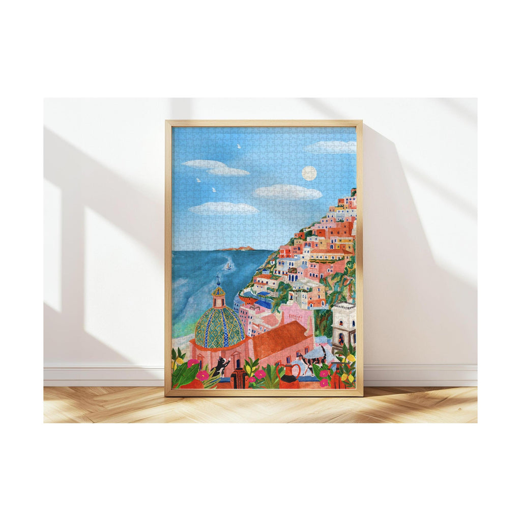 Positano Puzzle By Flore @Cotton Paper - 1000 Pieces