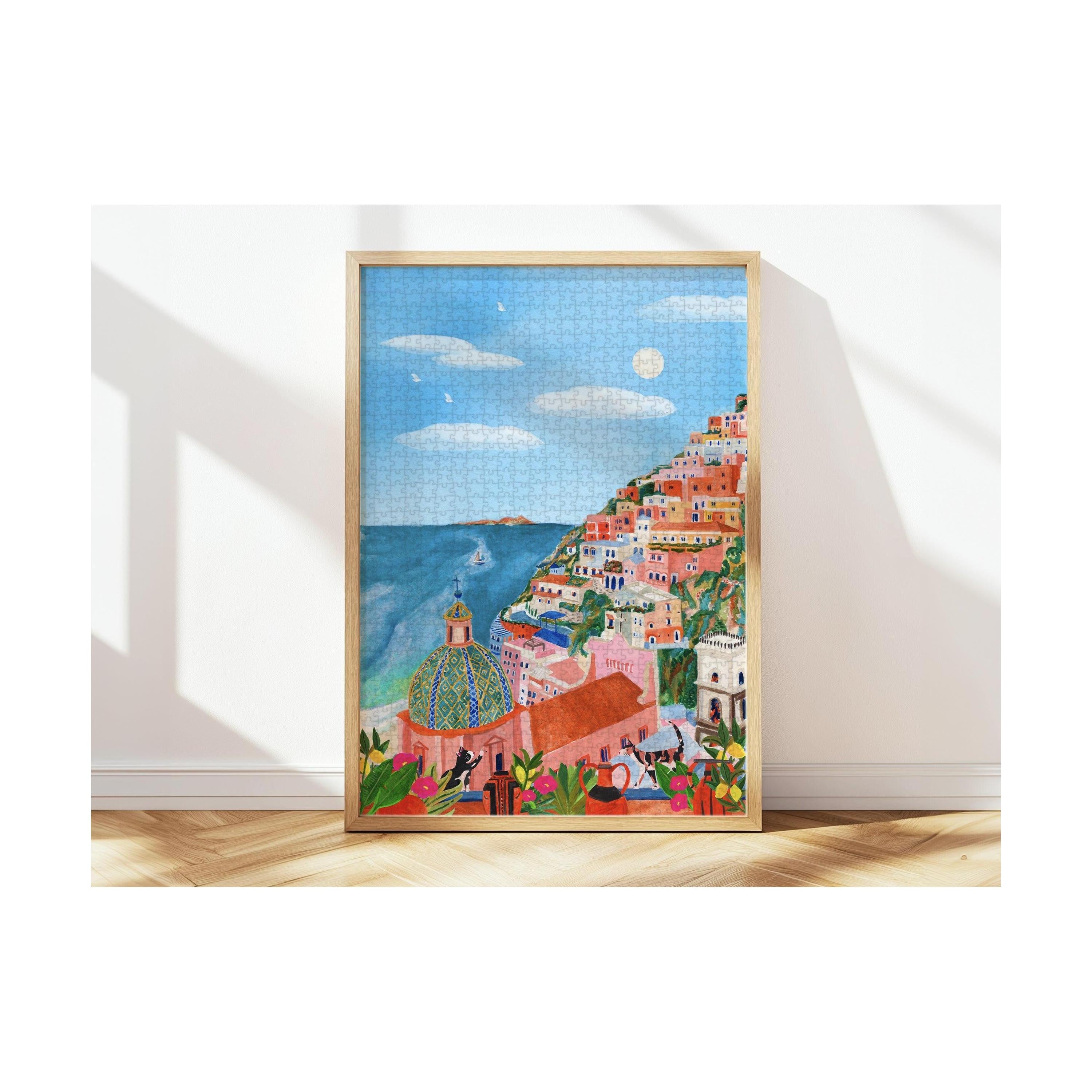 Positano Puzzle By Flore @Cotton Paper - 1000 Pieces