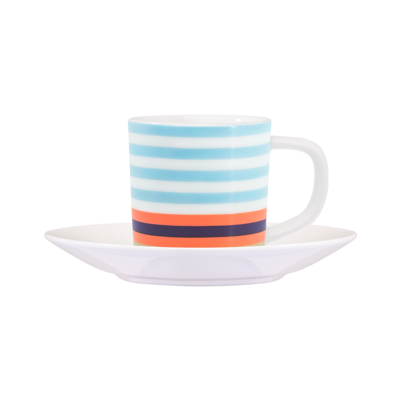 Espresso Cup + Saucer - Positano