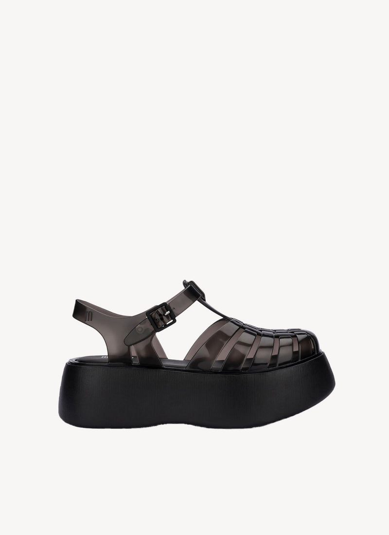 Melissa - Sandales Possession Plato - Black - Femme