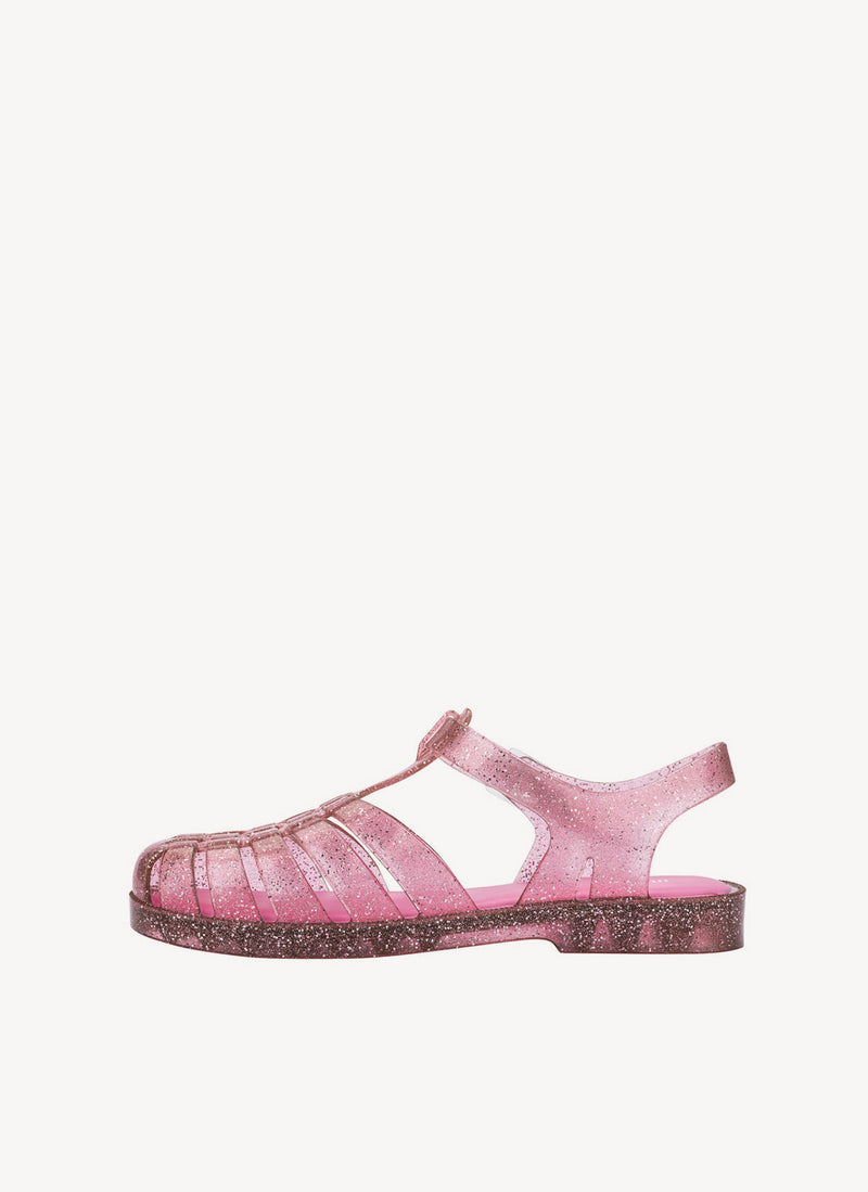 Melissa - Sandales Possession Shiny - Glitter Pink - Femme