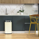 Poubelle Automatique Inox Largo Crème - 42L