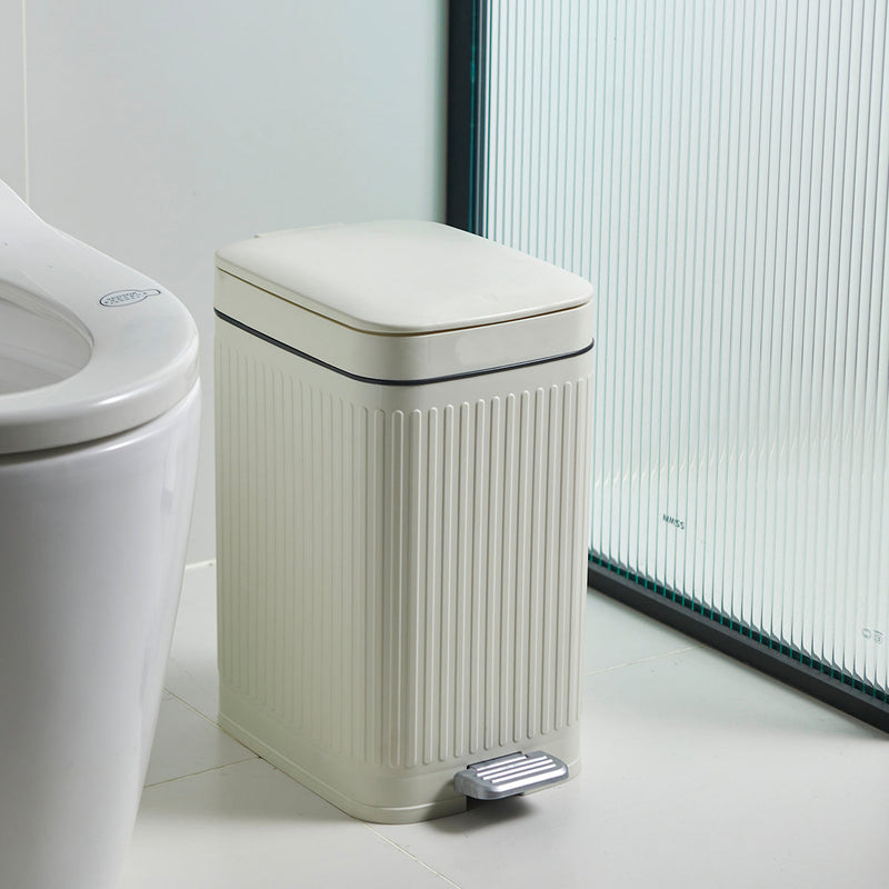 Poubelle Pedale Aura 10L - Blanc