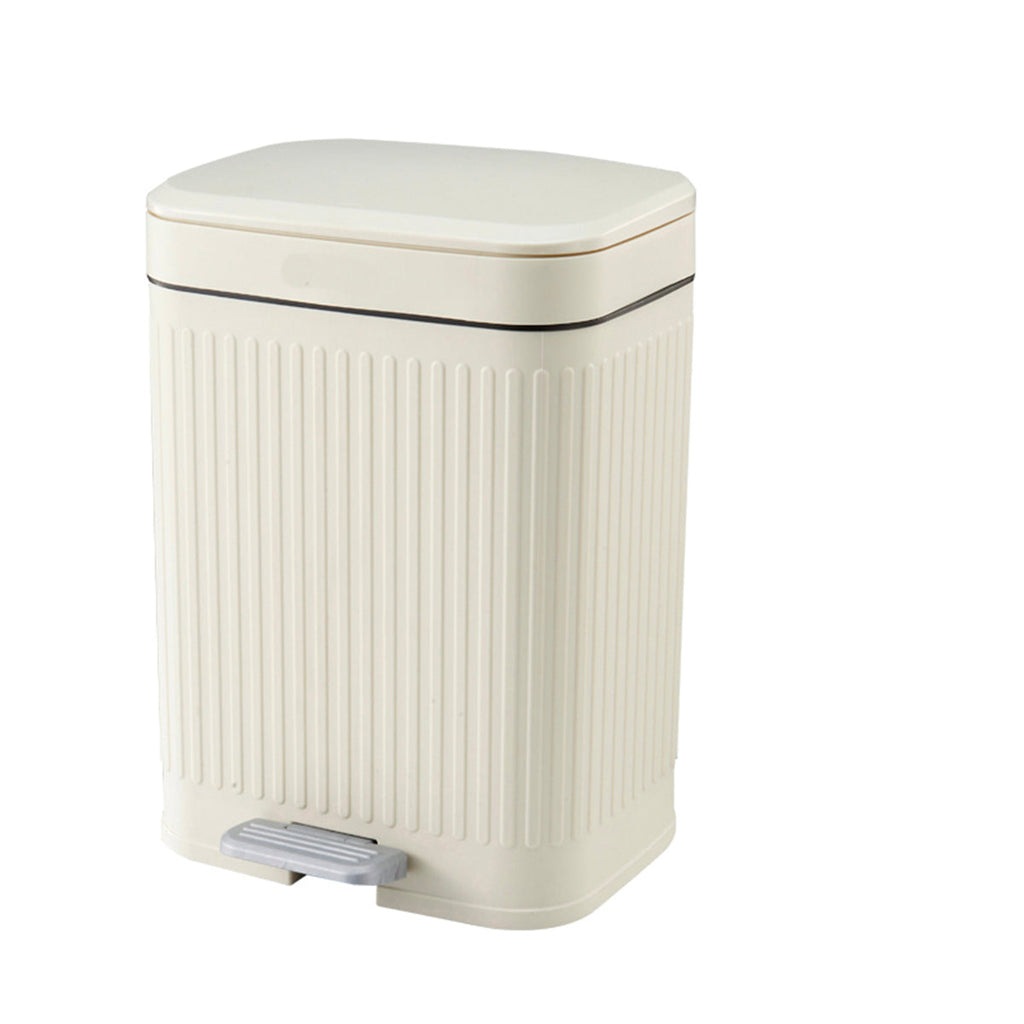 Poubelle À Pédale Aura - 12L - Blanc