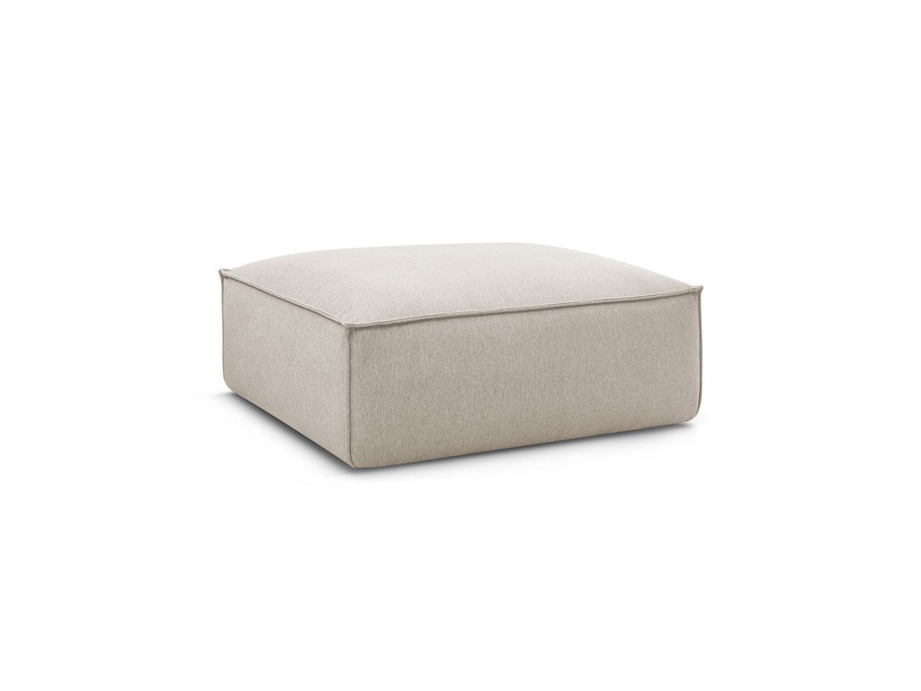Pouf Boheme Tissu Chiné