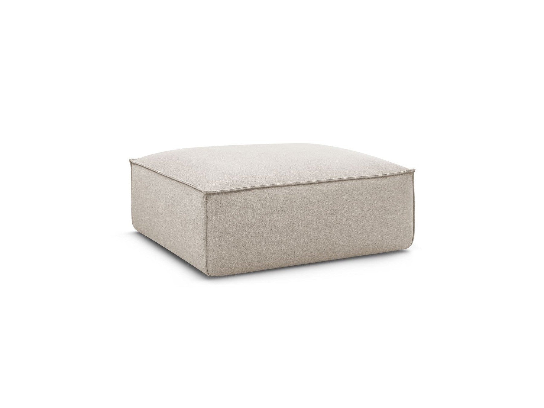 Pouf Boheme Tissu Chiné