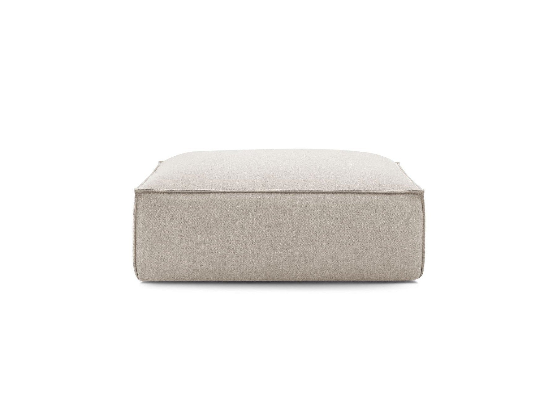Pouf Boheme Tissu Chiné