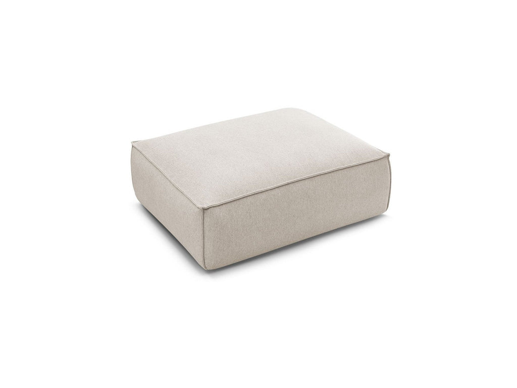 Pouf Boheme Tissu Chiné