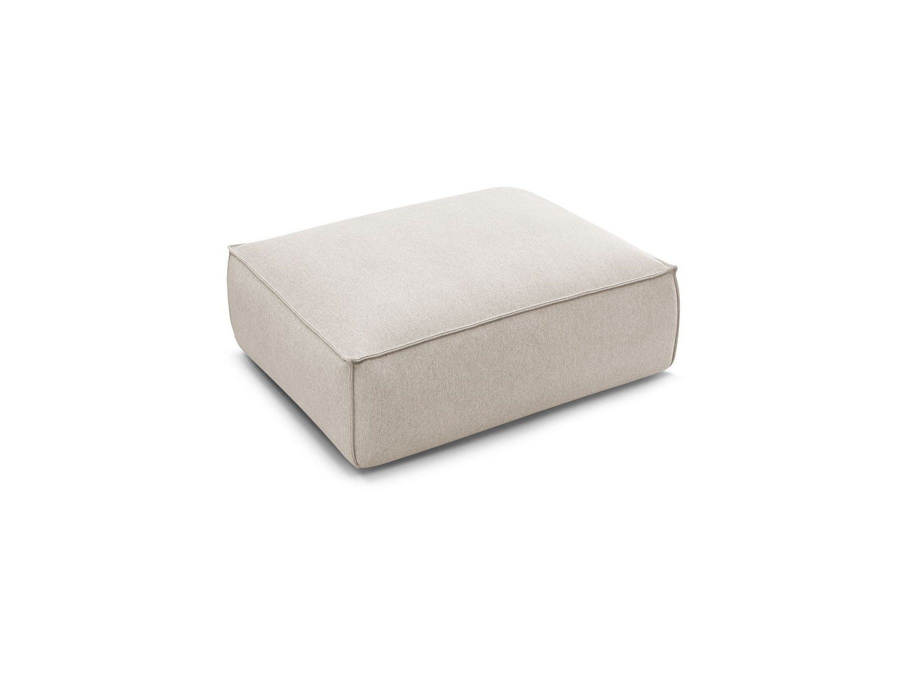 Pouf Boheme Tissu Chiné