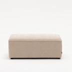 Noor - Puf para sofá modular - Tela - Beige